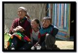 Grandmother with her Grandchildren, Bayan-Olgii Aimag
