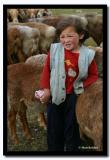 With the Sheep, Bayan-Olgii Aimag