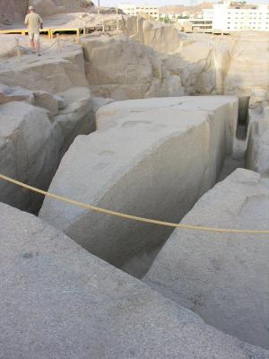 The Unfinished Obelisk, Aswan
