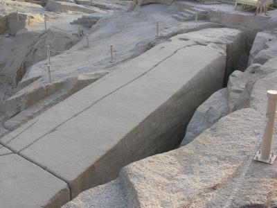 The Unfinished Obelisk, Aswan