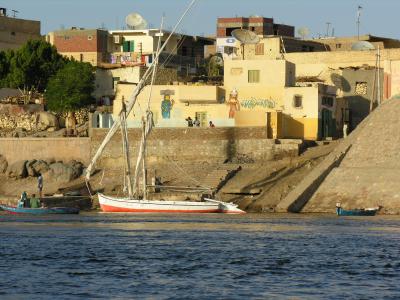 Return trip by boat