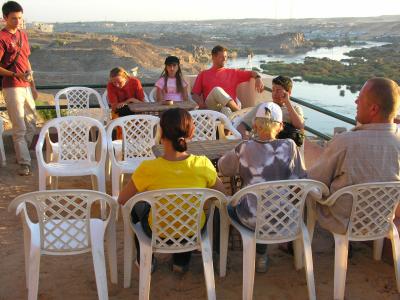 Nubian Cafe in Aswan
