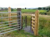 Kissing gate.