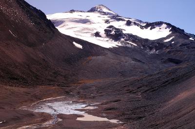 Collier Glacier from Collier Cone
