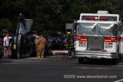 Rollover with Entrapment- Tices Ln & Ryders Ln (06-15-05)