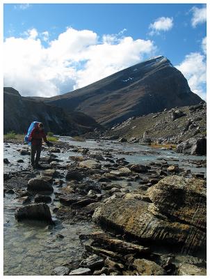 Crossing the Brazeau River