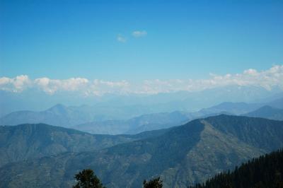 View from hattu peak, 11000ft high
