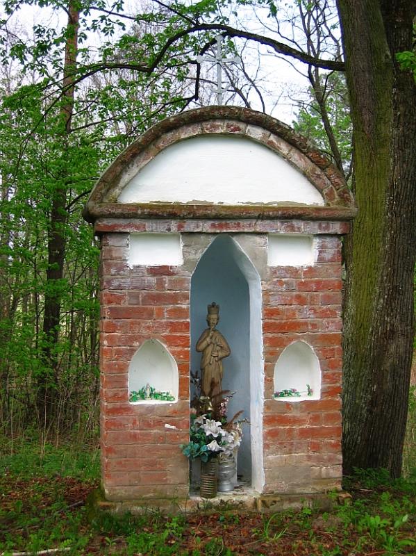 St. John Of Nepomuk Shrine Near Gorajec