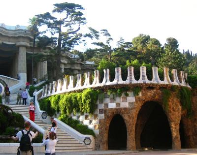 Park Guell Caves
