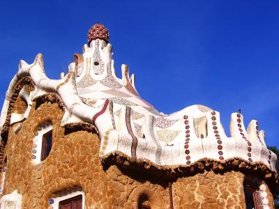 Gaudi's pavilion 2 - Roof
