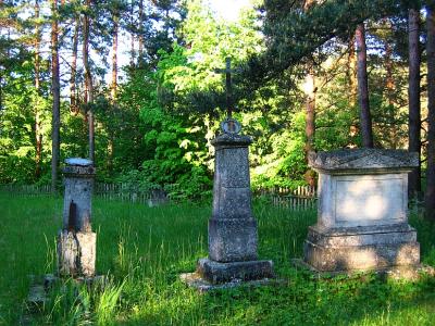 Old graves near the church