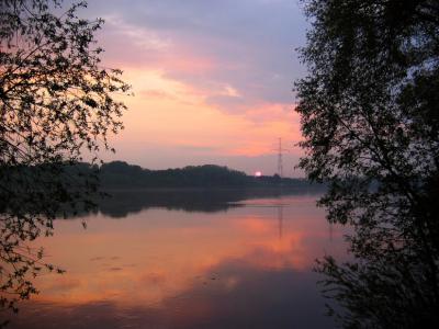 Vistula River Sunset