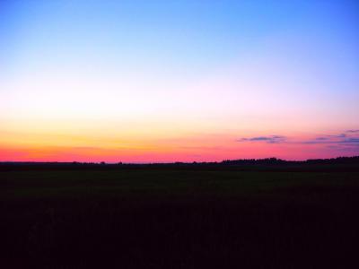 Three Colors Sunset