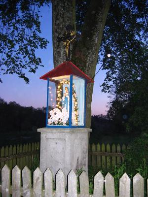 Shrine With Lights