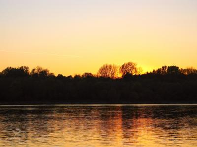 Vistula River Sunset