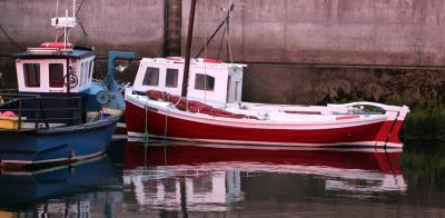 Berneray fishing boat