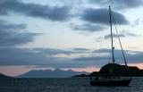 From Loch Nevis to Rhum at sunset