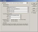 Photoshop color settings