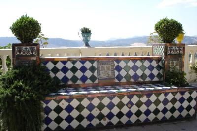 Terrace of St John's House, Ronda