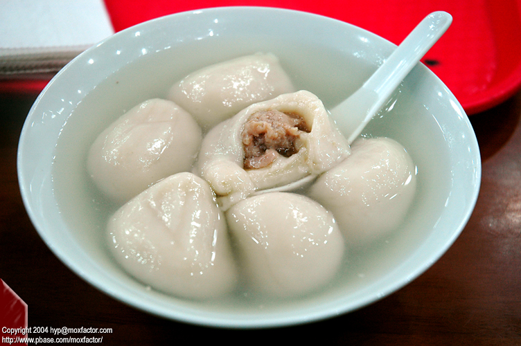 Jiaxing 嘉興 - famous salty dumplings (咸湯圓)