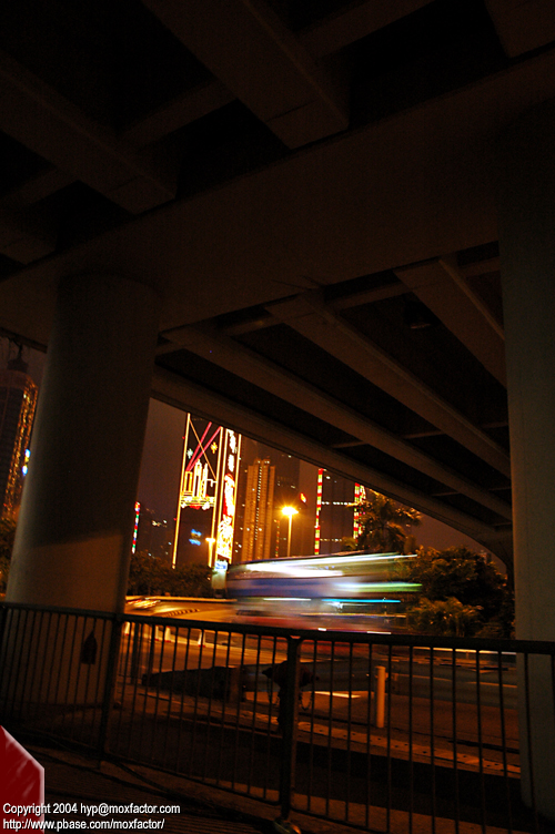Hong Kong 香港 - 灣仔舊隧外 Under a Bridge in Wanchai