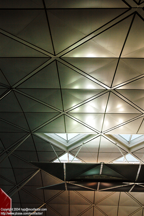 Hong Kong 香港 - 機場天花 Airport Ceiling