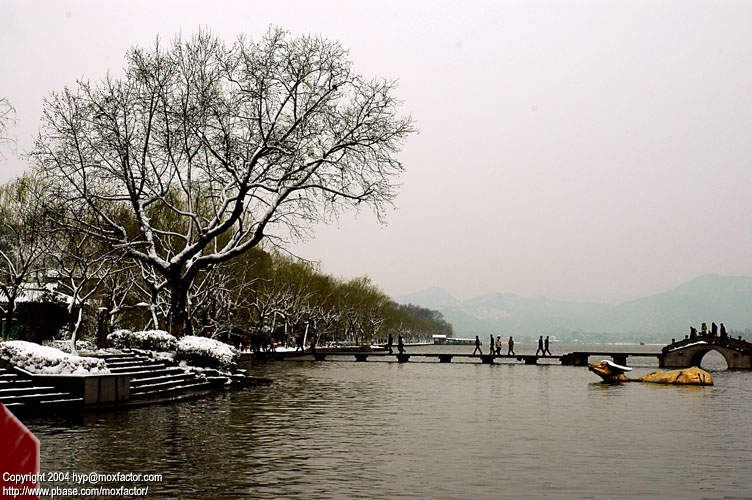Hangzhou 杭州 - 三月中突然下雪