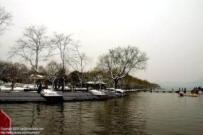 Hangzhou 杭州 - 三月中突然下雪