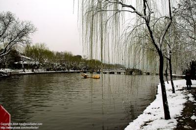 Hangzhou 杭州 - 三月中突然下雪