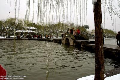 Hangzhou 杭州 - 三月中突然下雪