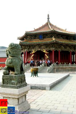 Shenyang 瀋陽 - 滿清皇宮 Manchurian Palace - Emperor's War Chamber