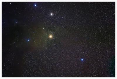 Central Antares Region with Nebulosity