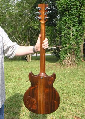 Koa Guitar Back