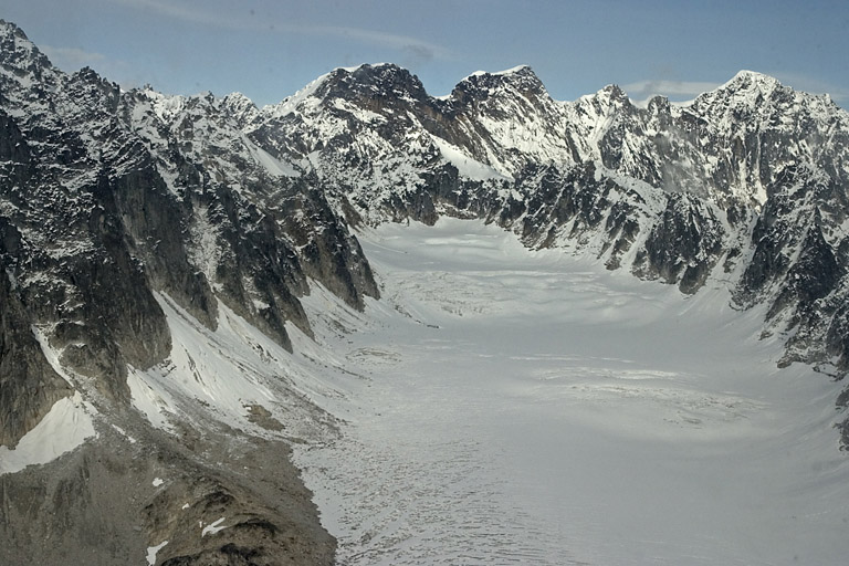 Flightseeing over Denali