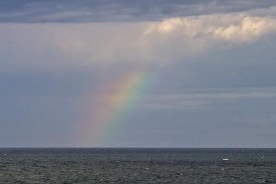 Rainbow over Cook Inlet, Homer, AK, 2005