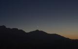 Saturn, Venus, and Mercury in Evening Twilight