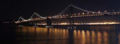 Evening Bay Bridge