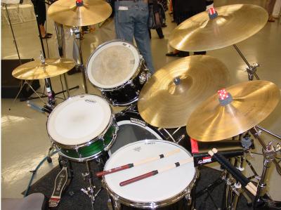 mark's drum set