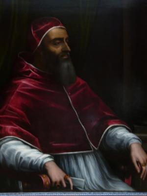 188 Pope Clement VII, by S. del Piombo