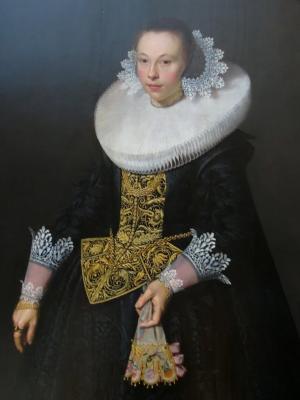202 Young Woman, Nicolaes E. Pickenoy