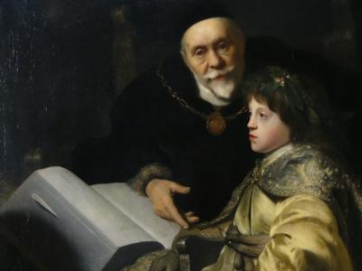 205 Prince Karl-Louis of the Palatinate with tutor, Nicolaes E. Pickenoy