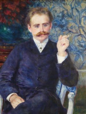 245 Portrait of Albert Cahen, Renoir