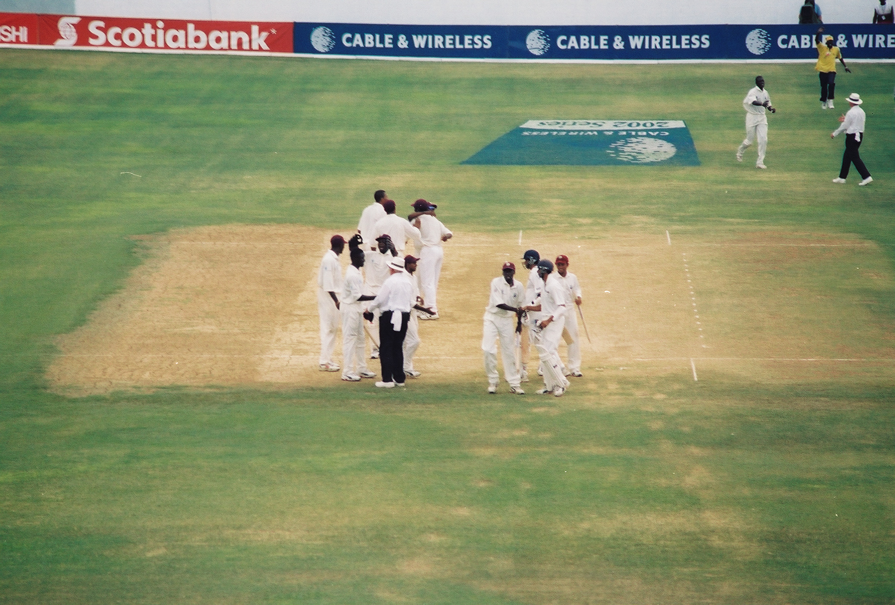 Victory for West Indies at Sabina Park in Jamaica 2002