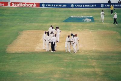 Victory for West Indies at Sabina Park in Jamaica 2002