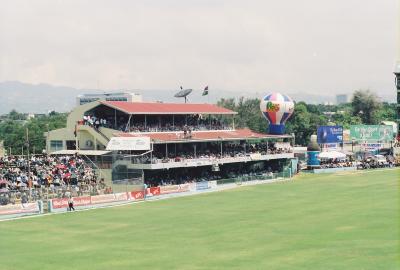 Kingston Cricket Club Pavilion at Sabina Park Jamaica