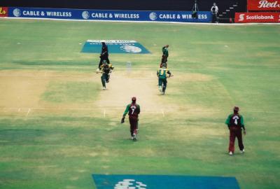 South Africa sets off for a quick single