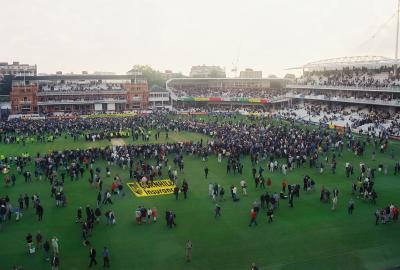 Lords Cricket Ground after England's Victory 2000