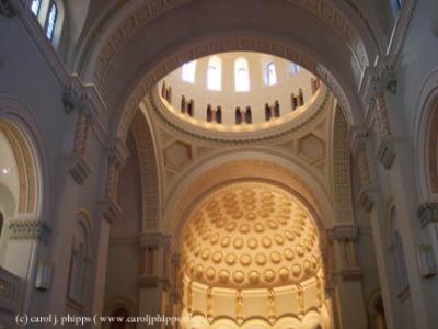 023 Dome is 80+ feet from floor of sanctuary.JPG