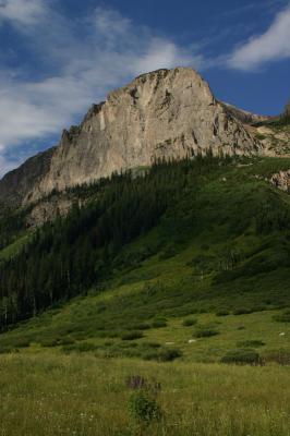hiking on the trails near Crested Butte
