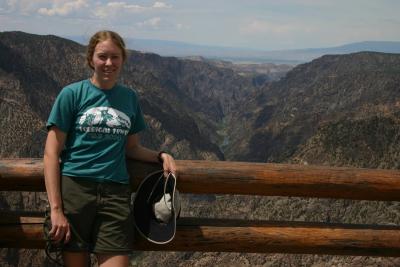 me at another part of the Black Canyon of the Gunnison